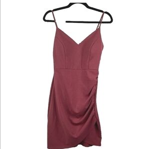 WINDSOR MARSALA SIZE M PINK MAUVE MINI DRESS PARTY HOLIDAYS‎ BLUE BODYCON